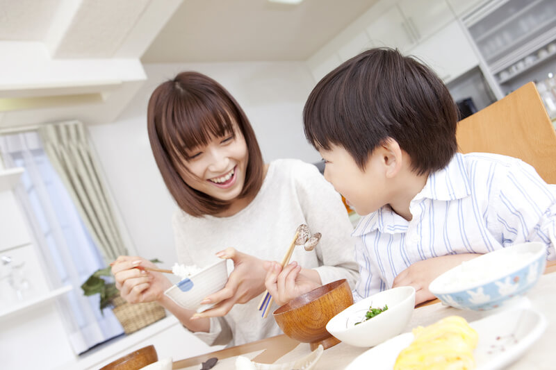 家族でご飯